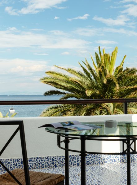 Terrazzo vista mare Giardino Eden Ischia