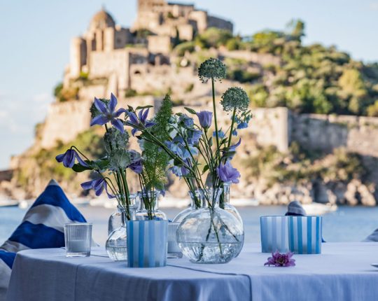 cena di gala al Giardino Eden resort di Ischia
