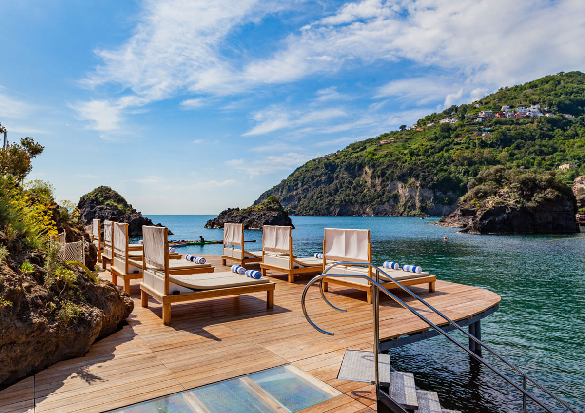 prenota al Beach Club Giardino Eden Ischia