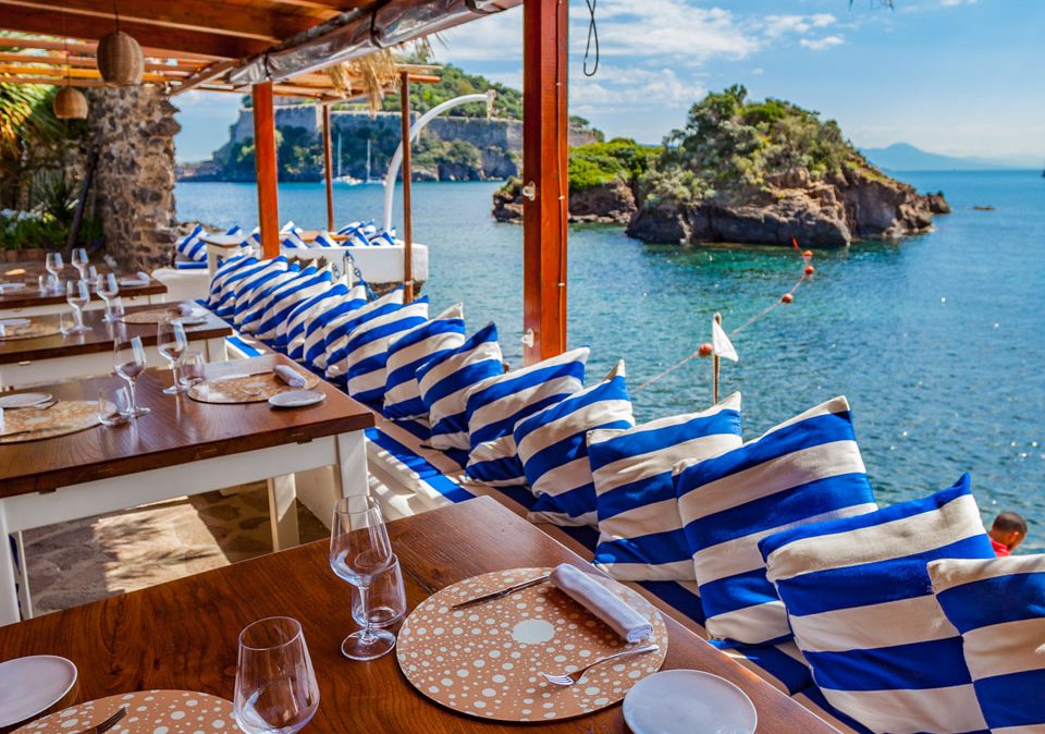 Ristorante vista mare ad Ischia Giardino Eden Resort