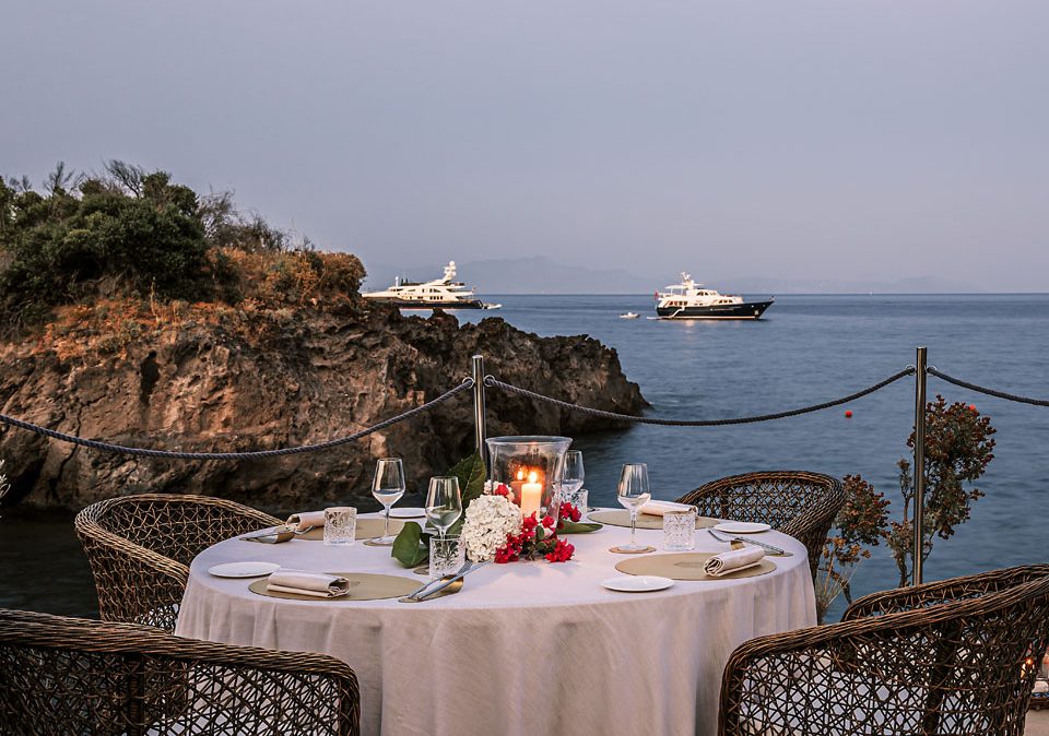 Cena Scoglio al Giardino Eden Resort